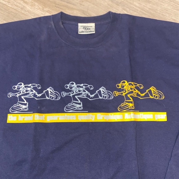 Mens N’finiti express double sided graphic tee size XL - Picture 3 of 11